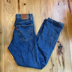 Levi’s Patchwork Straight Jeans